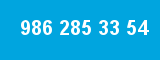 986 285 33 54